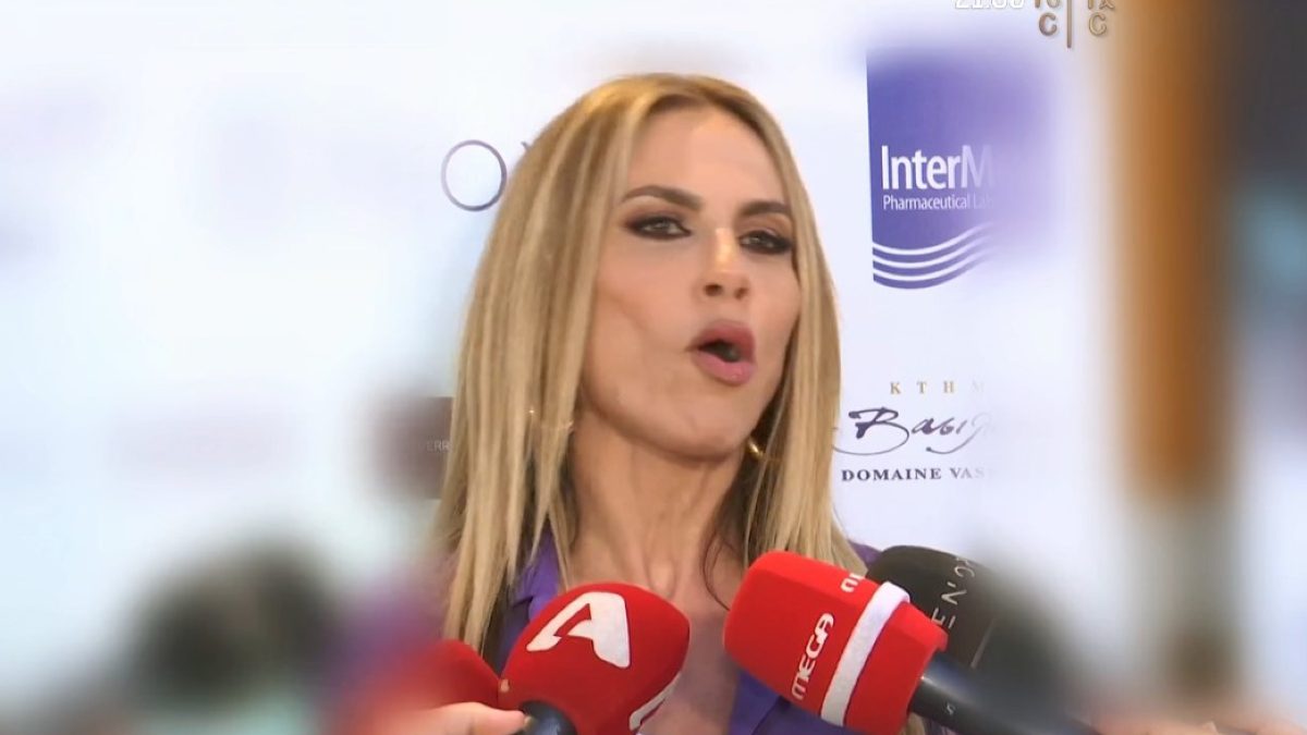 Η Ντορέττα Παπαδημητρίου στην κάμερα του Happy Day