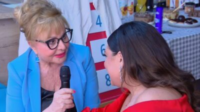 Η Βίκυ Παγιατάκη και η Δανάη Μπάρκα στο MEGA