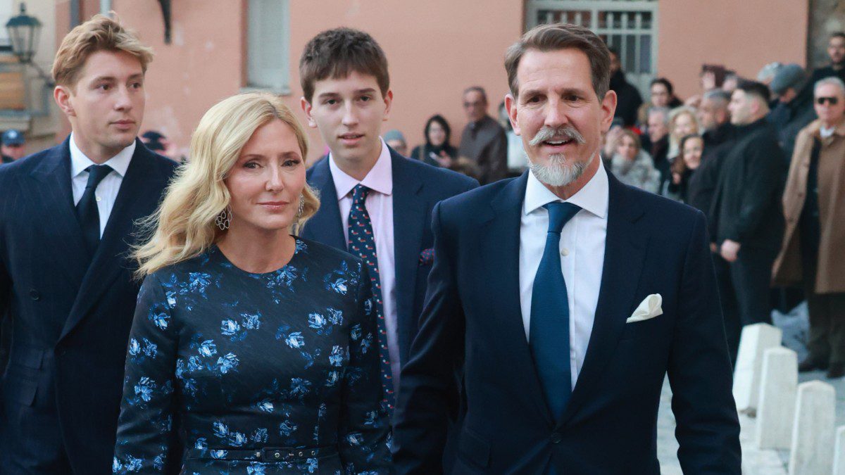 O Παύλος Ντε Γκρες με την οικογένειά του