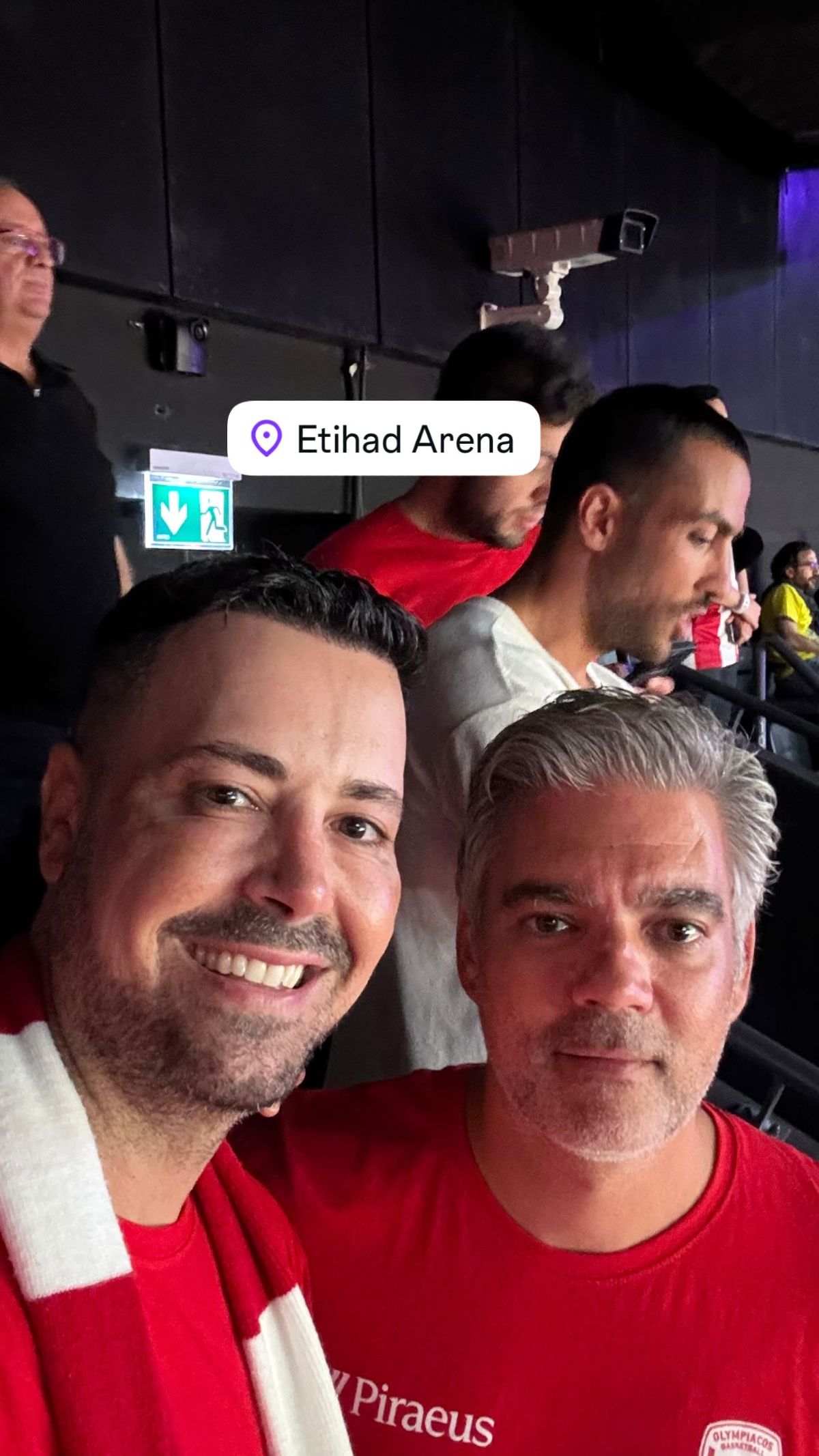 Ο Πέτρος Κουσουλός στο Άμπου Ντάμπι