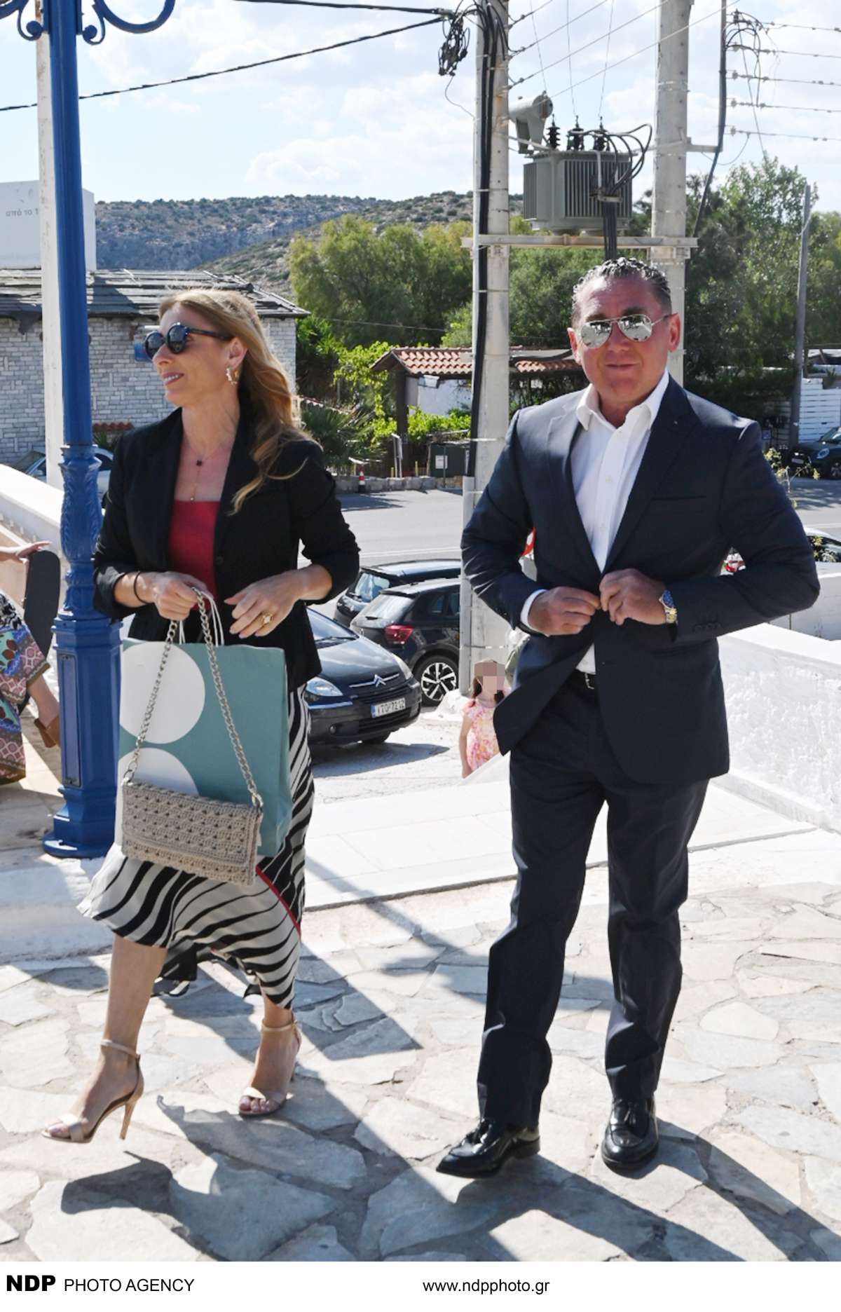 Η βάπτιση της κόρης του Πύρρου Δήμα και της Αφροδίτης Σκαφιδά