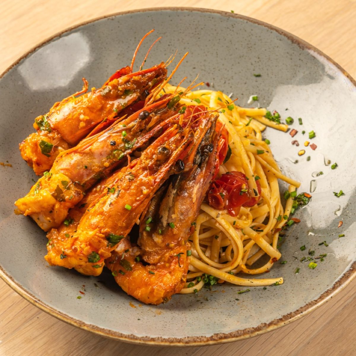 Γαριδομακαρονάδα