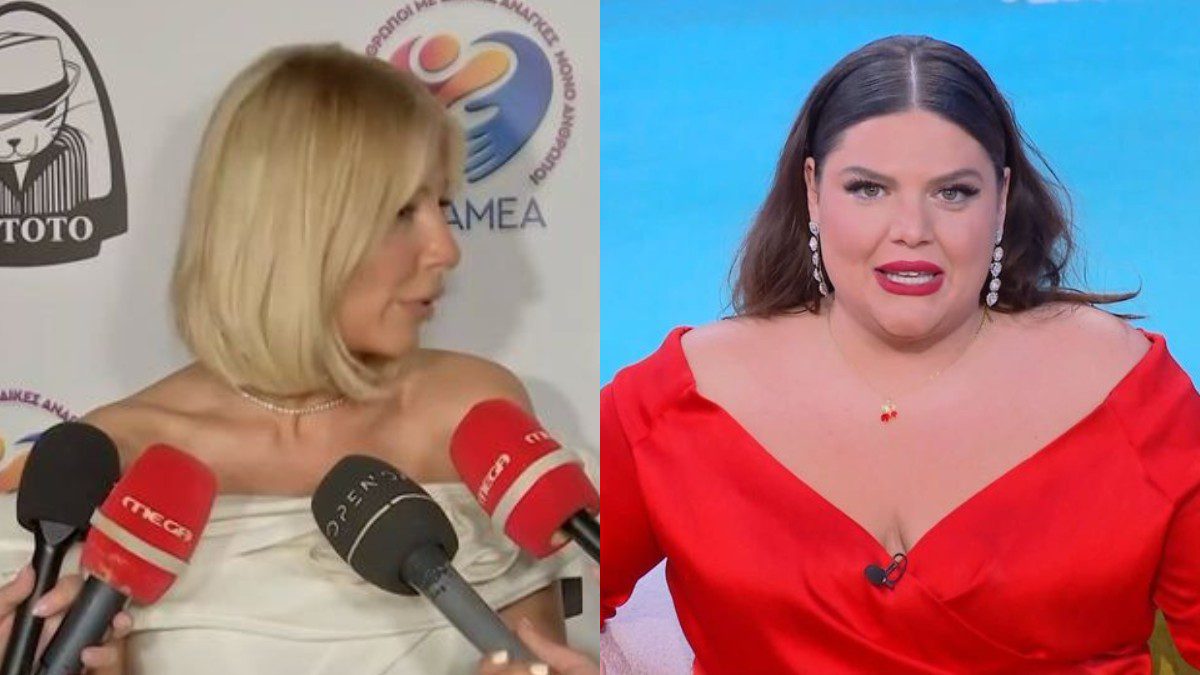 Η Φαίη Σκορδά και η Δανάη Μπάρκα