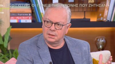 Ο Σταμάτης Μαλέλης στο Buongiorno