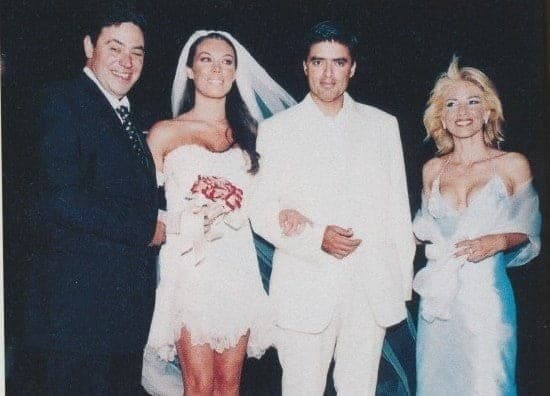 Στεφανίδου στον πρώτο της γάμο