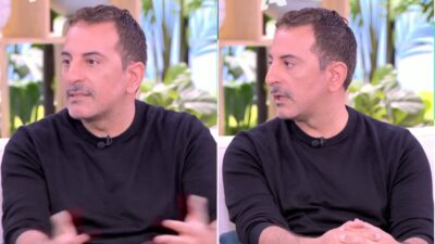 Ο Στέλιος Κουδουνάρης στο πλατό του Super Κατερίνα