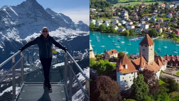 Ο Τάσος Δούσης στην Ελβετία