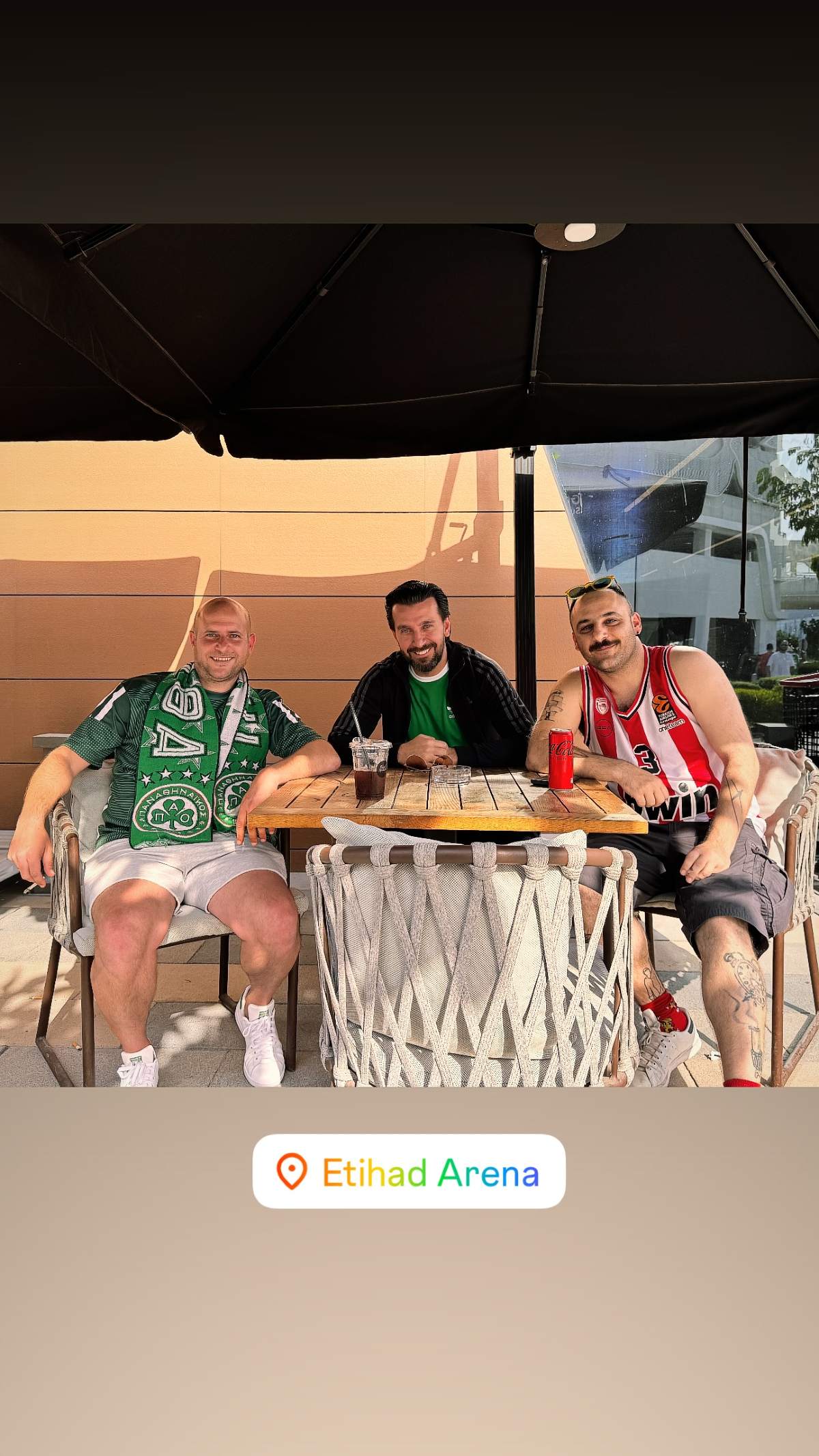 Ο Θάνος Τετρέλης στο Άμπου Ντάμπι 