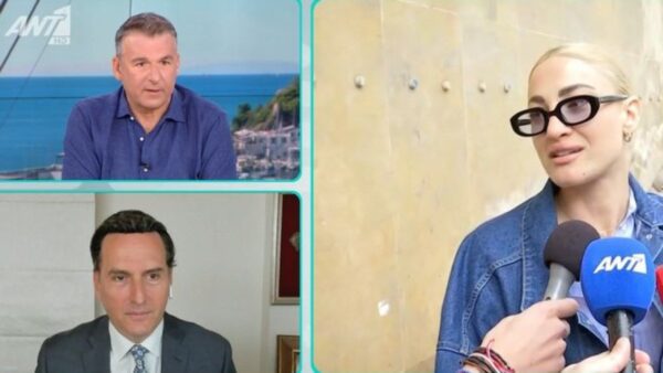 Η Ιωάννα Τούνη, ο Μιχάλης Δημητρακόπουλος και ο Γιώργος Λιάγκας