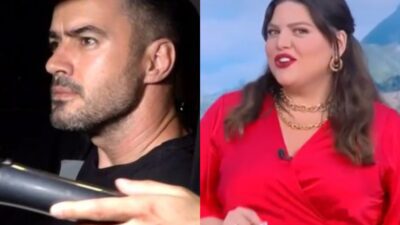 Ο Γιάννης Τσιμιτσέλης και η Δανάη Μπάρκα