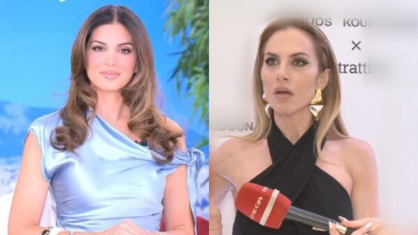 Η Σταματίνα Τσιμτσιλή και η Ντορέττα Παπαδημητρίου