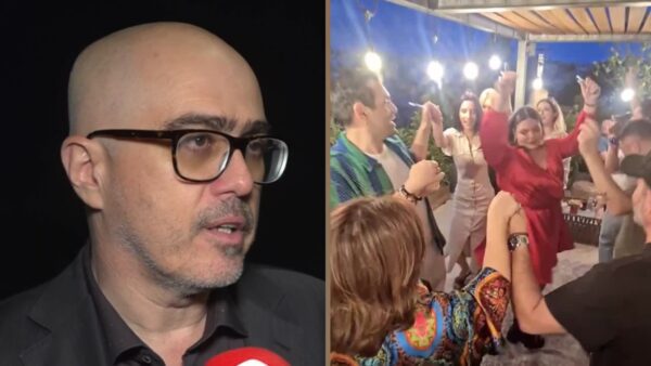 Ο Βαγγέλης Χαρισόπουλος μιλώντς για την Δανάη Μπάρκα