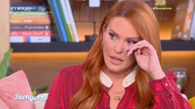 Η Σίσσυ Χρηστίδου κλαίει στο πλατό του Buongiorno