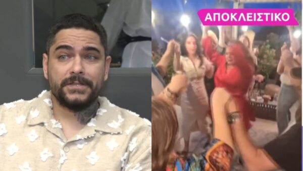 Ο Τίμος Ζαχαράτος και η Δανάη Μπάρκα