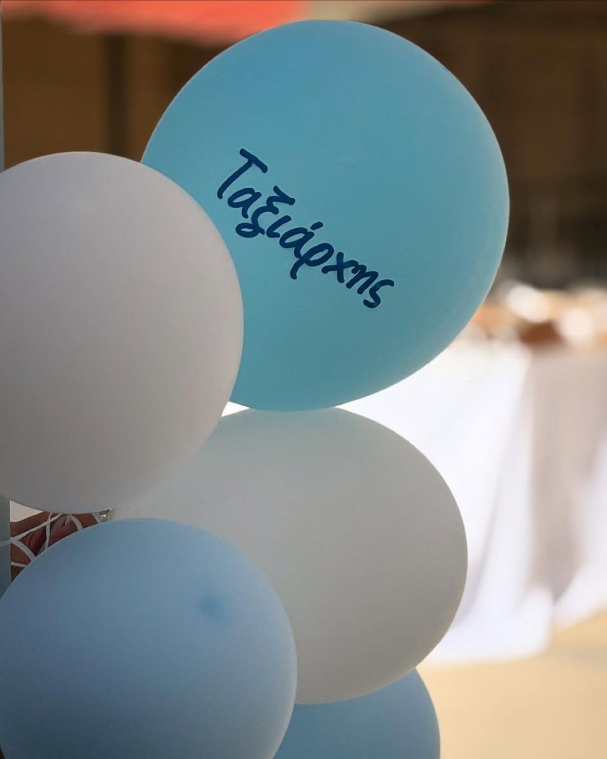 Η Ζέτα Μακρυπούλια στην βάπτιση του ανιψιού της