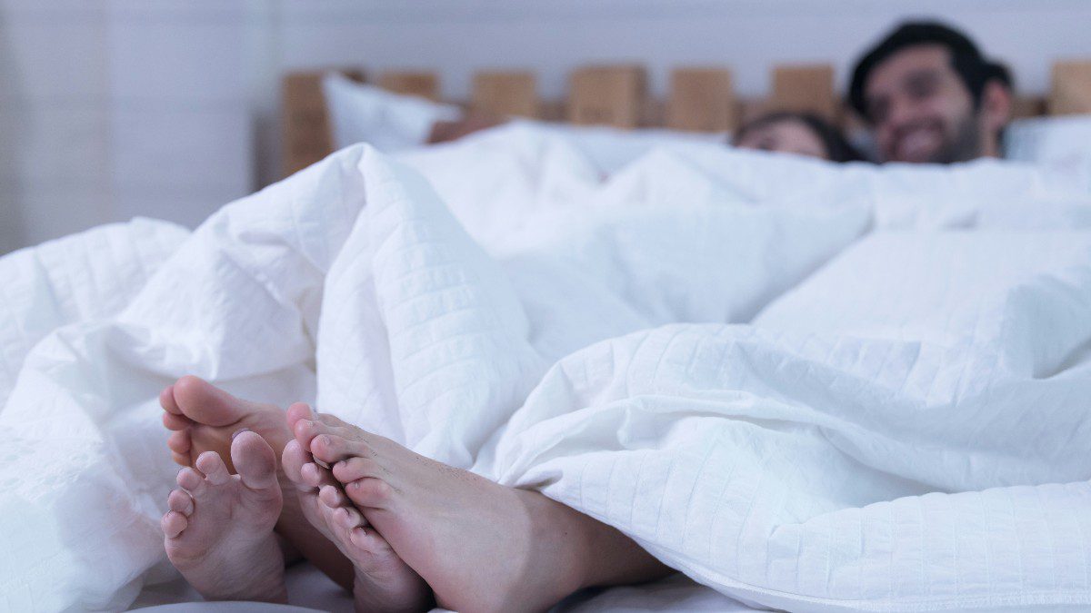 Ένα ζευγάρι στο κρεβάτι