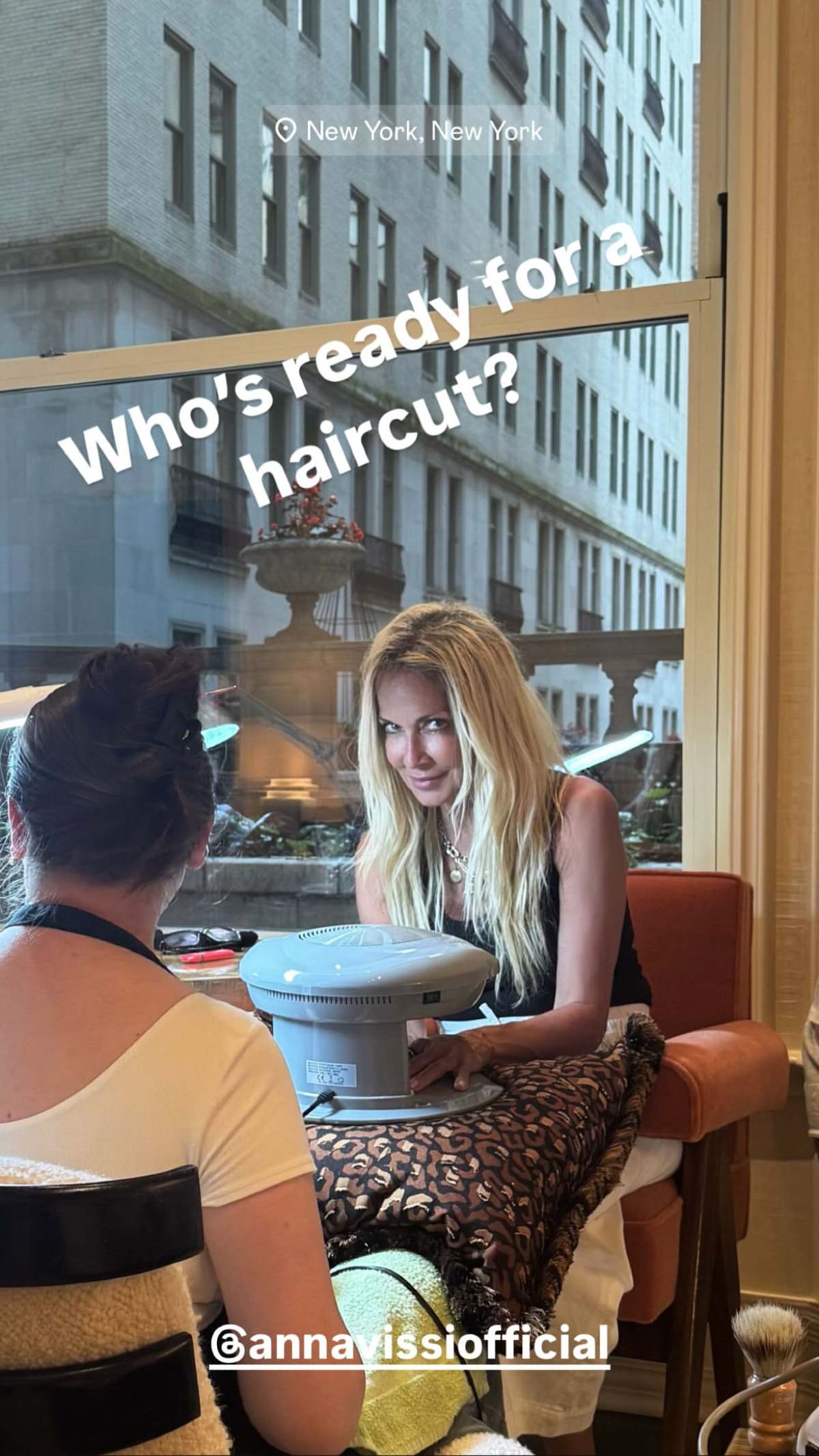 Άννα Βίσση κούρεμα