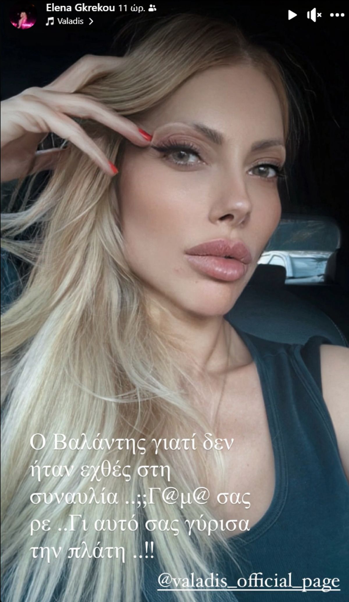 Έλενα Γκρέκου για συναυλία Βασίλη Καρρά