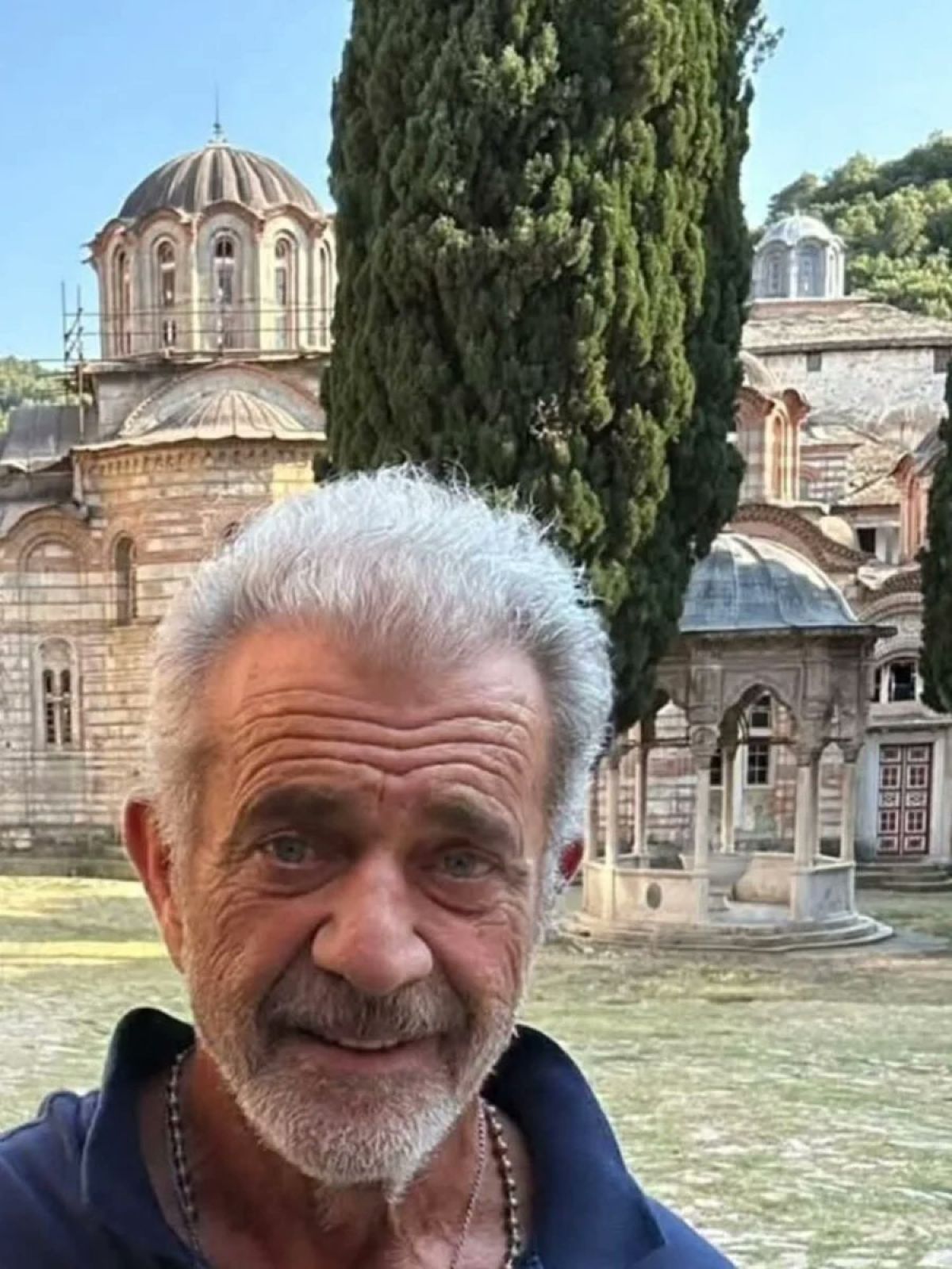 O Μελ Γκίμπσον στο Άγιο Όρος