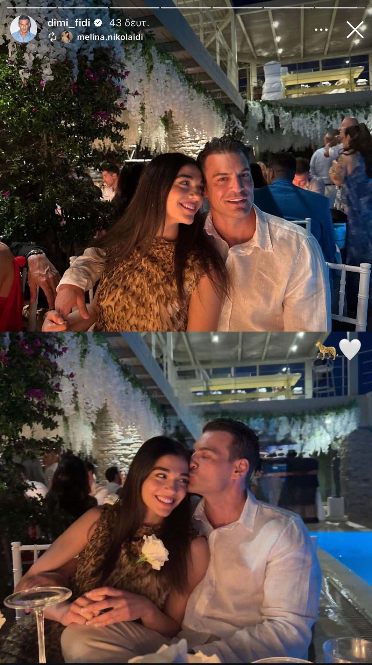 Μελίνα Νικολαΐδη, Δημήτρης Φιντιρίκος