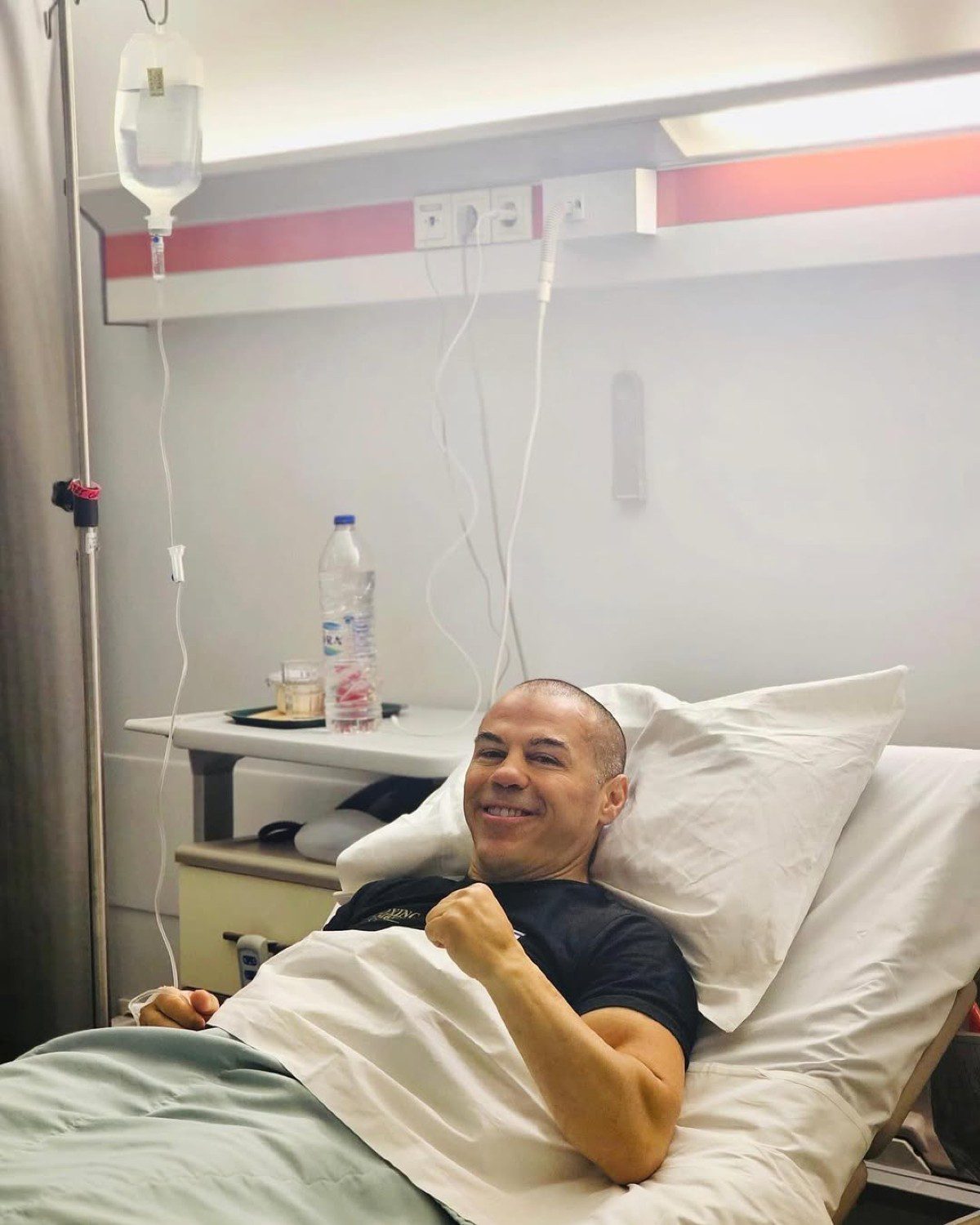 Μιχάλης Ζαμπίδης νοσοκομείο