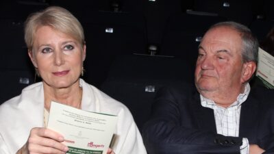 H Νατάσσα Παζαϊτη και ο Κώστας Καραμανλής