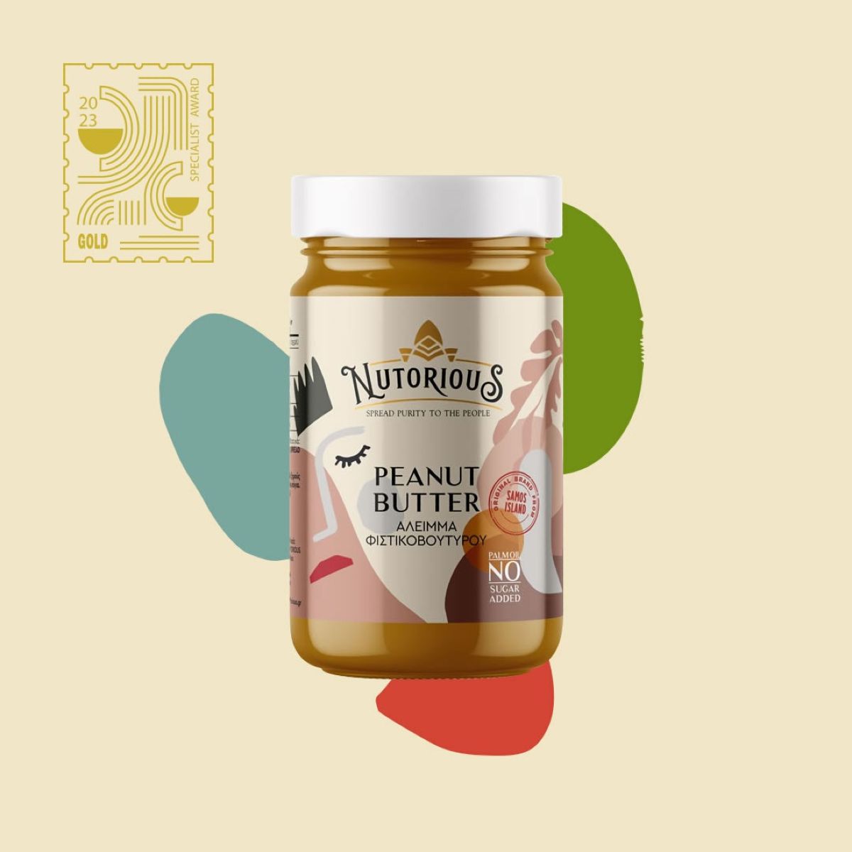 Το λαχταριστό Peanut Butter Nutorious, 100% φυσικό προϊόν!