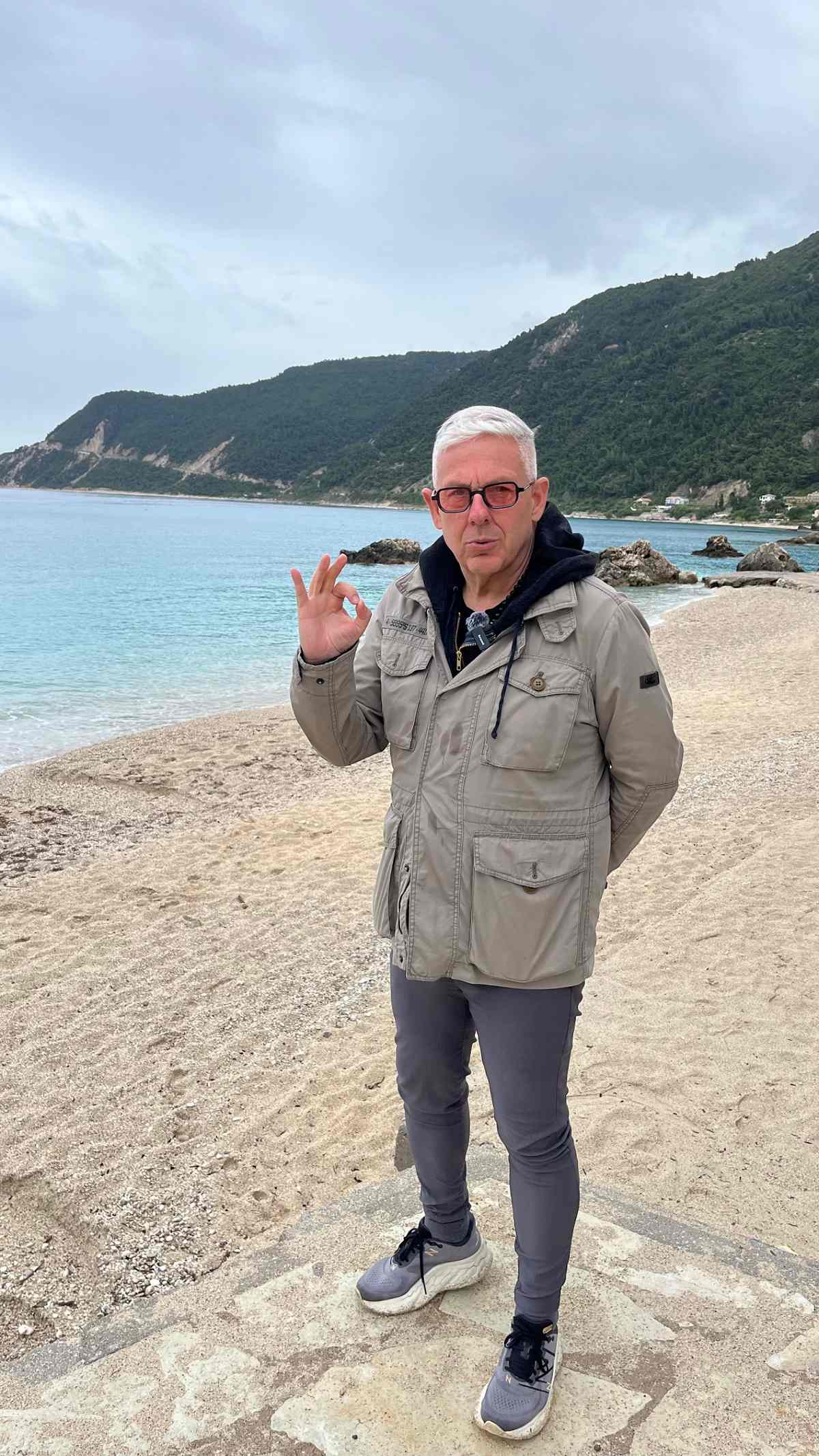 Ο Τάσος Δούσης στη Λευκάδα