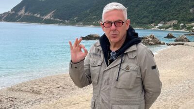 Ο Τάσος Δούσης στη Λευκάδα