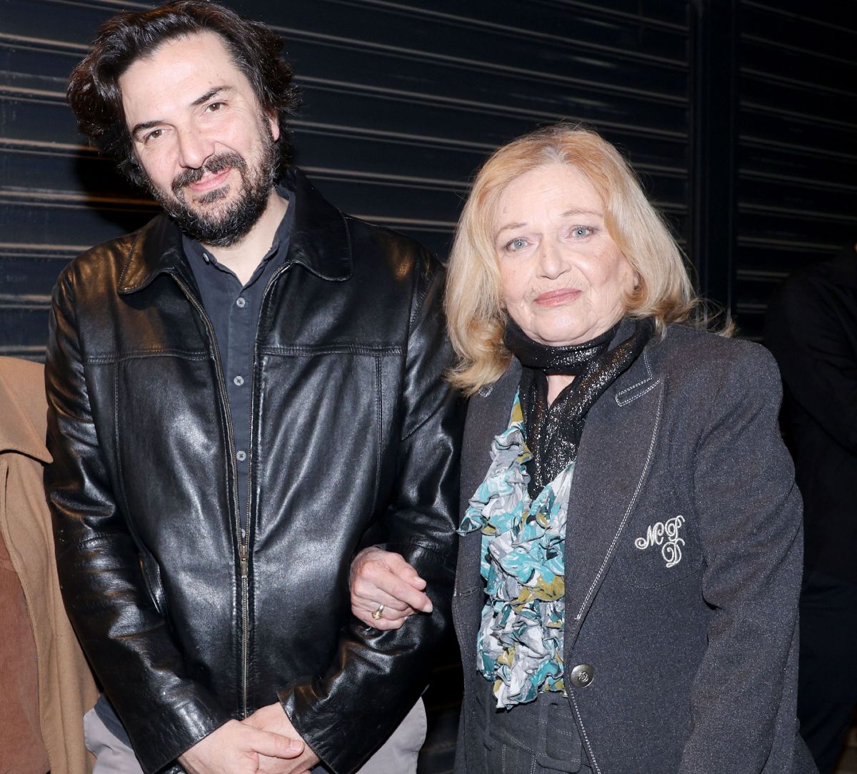 Η Βίλμα Τσακίρη με το γιο της Κωνσταντίνο Ευαγγελίδη