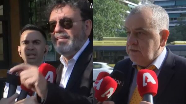 Ο Στάθης Αγγελόπουλος και ο δικηγόρος του