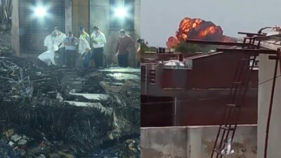 σκηνές από την τραγωδία με το αεροπλάνο της air india