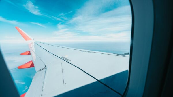 Ένα παράθυρο αεροπλάνου