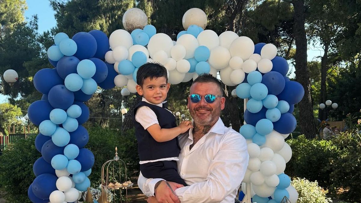 Ο Διονύσης Αλέρτας βάφτισε τον γιο του