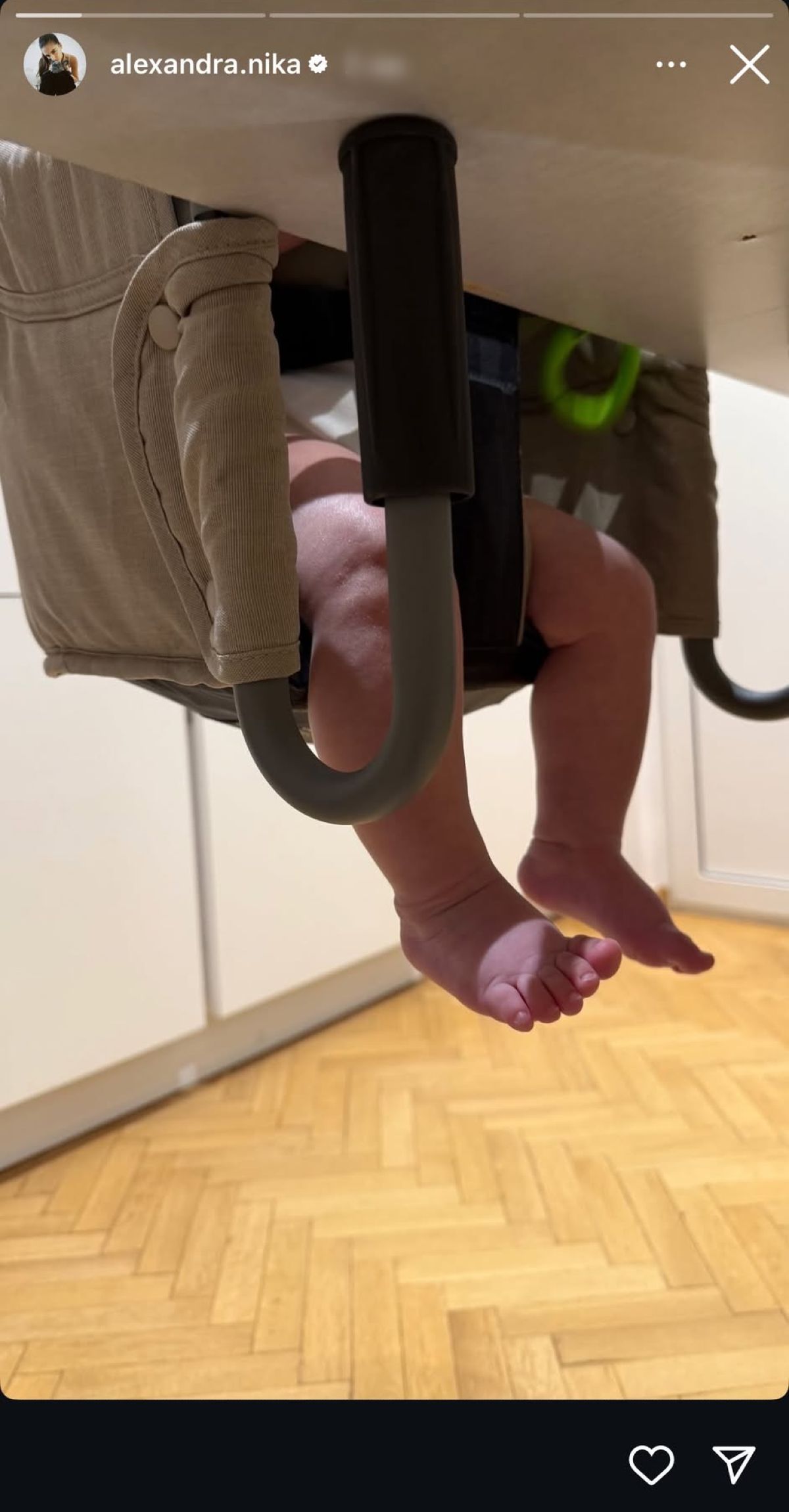 Η ανάρτηση της Αλεξάνδρας Νίκα με τον γιο της στο Instagram