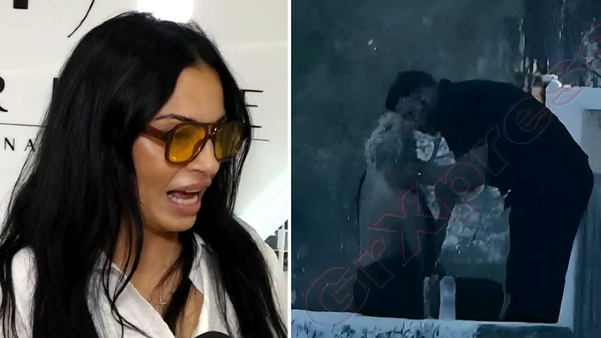 Η Δήμητρα Αλεξανδρακη και η Ιωάννα Τούνη με τον Στάθη Σχίζα