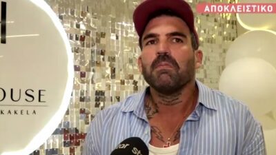 Ο Δημήτρης Αλεξάνδρου στην κάμερα του Breakfast at Star