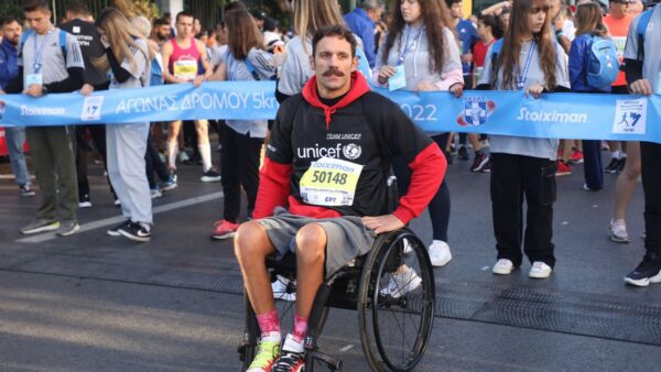 Ο Αντώνης Τσαπατάκης σε αγώνα