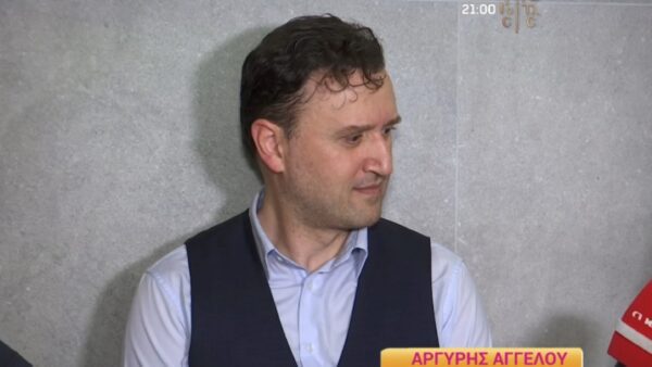 Ο Αργύρης Αγγέλου στην κάμερα του Happy Day