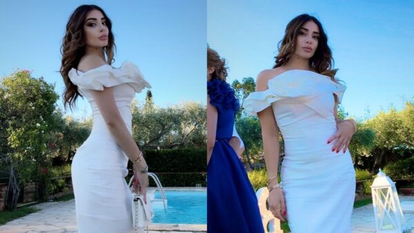 Η Μίνα Αρναούτη στον γάμο της Ευρυδίκης Παπαδοπούλου