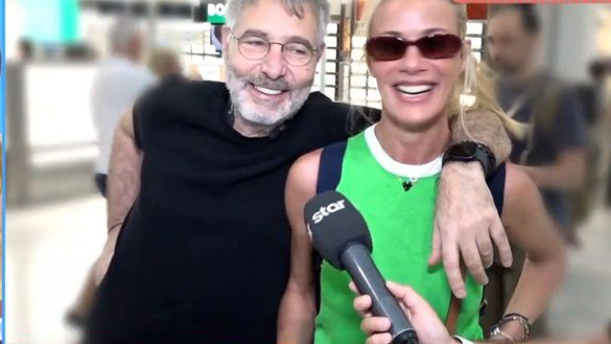 Ο Θοδωρής Αθερίδης και η Ζέτα Μακρυπούλια