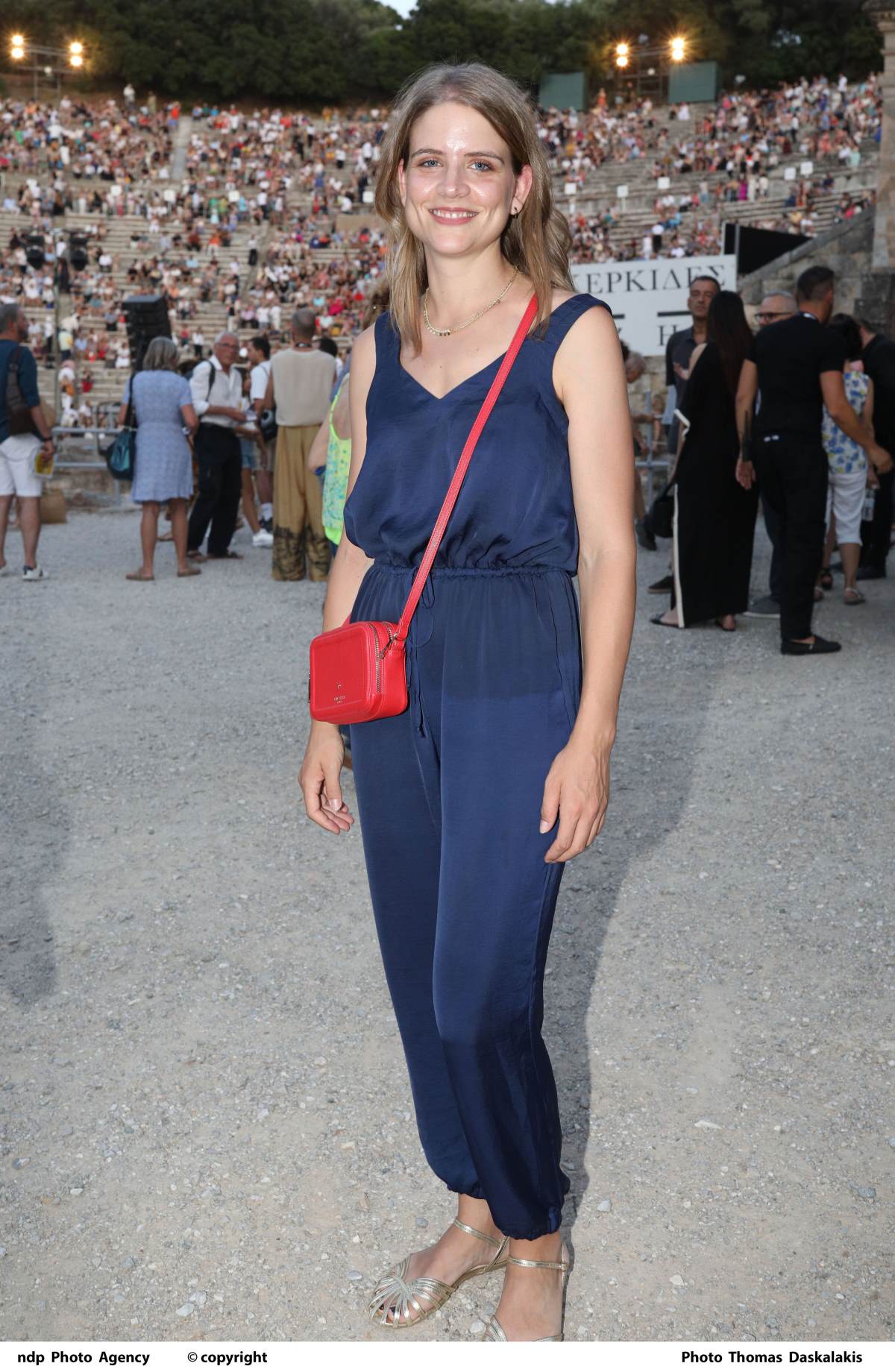 Η Δανάη Μιχαλάκη στην Επίδαυρο