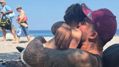 Ο Δημήτρης Αλεξάνδου με τον γιο του, Πάρη