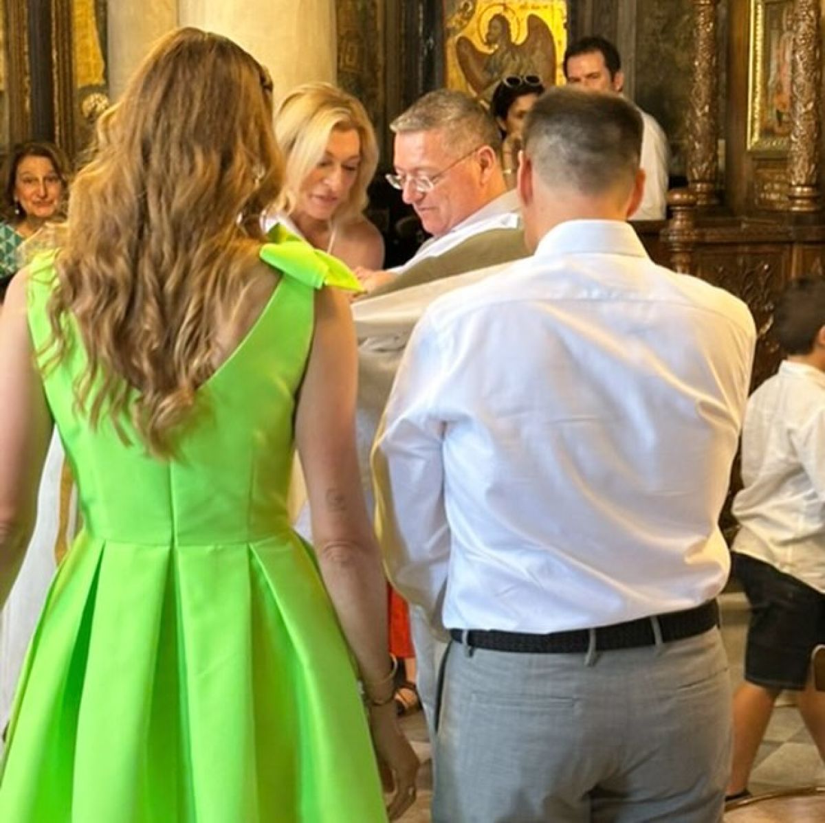 Η Ζέτα Δούκα έγινε νονά