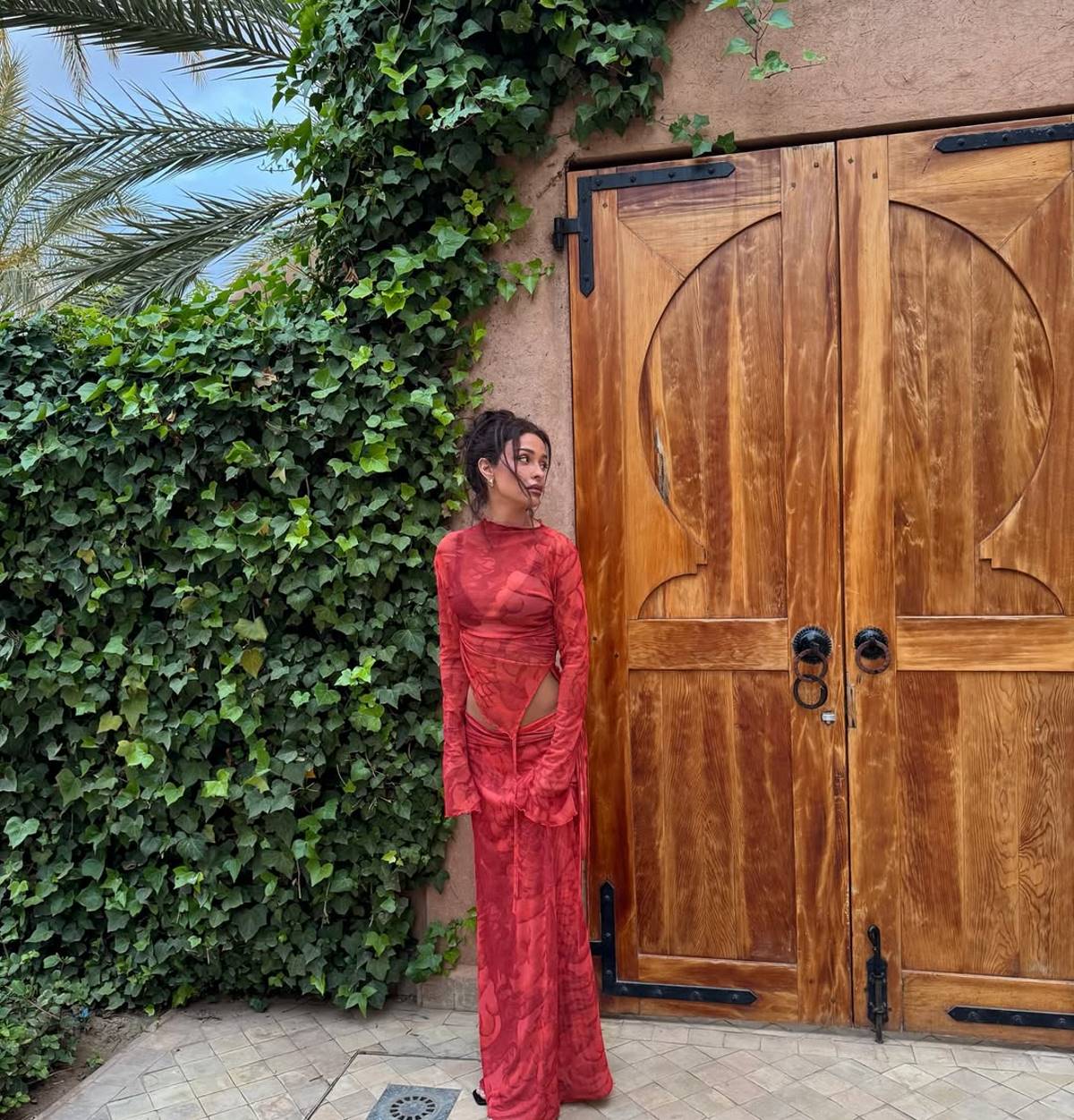 H Ελένη Φουρέιρα στο Μαρόκο