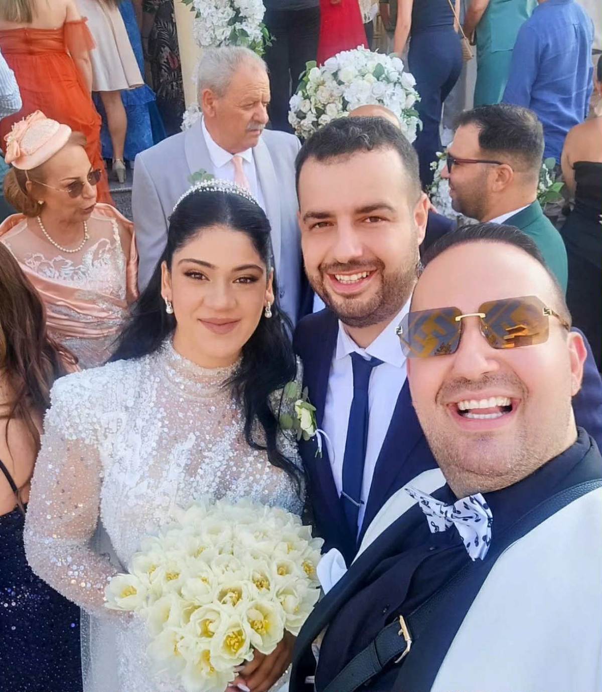 Ο Μαυρίκιος Μαυρικίου στον γάμο του αδελφού του, Φειδία