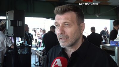 Ο Γιάννης Πλούταρχος στην κάμερα του Happy Day