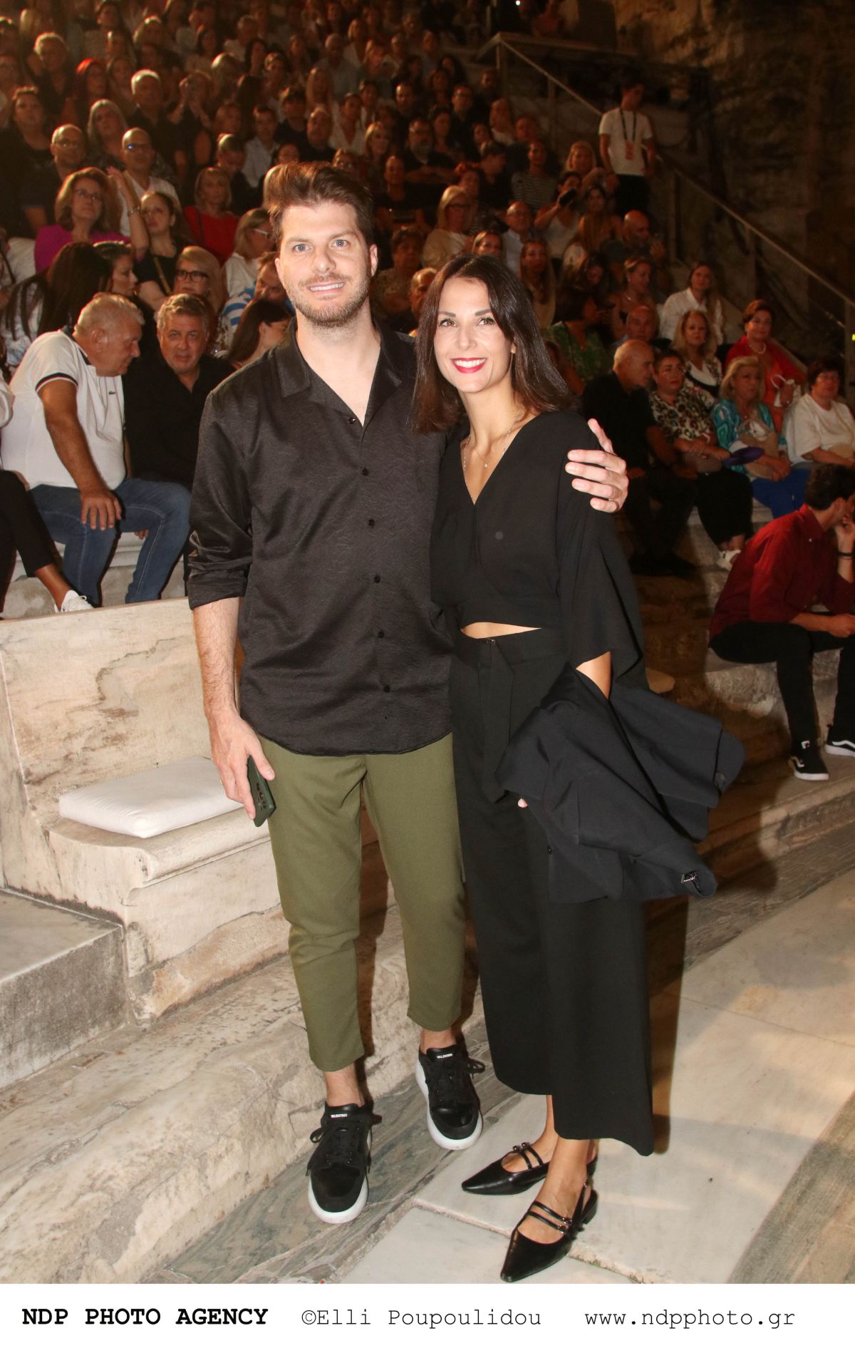 Ο Λούκας Γιώρκας και η Βασιλική Σαμπάση