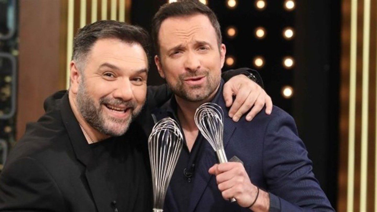 Ο Γρηγόρης Αρναούτογλου και ο Γιώργος Λιανός