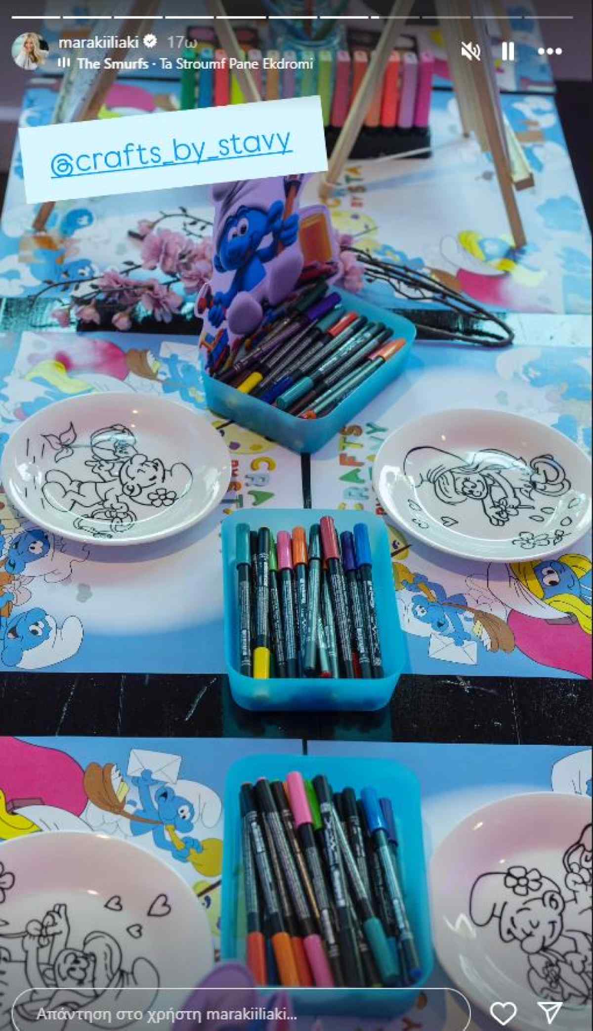 Φωτογραφία από τα γενέθλια της κόρης της Μαρίας Ηλιάκη